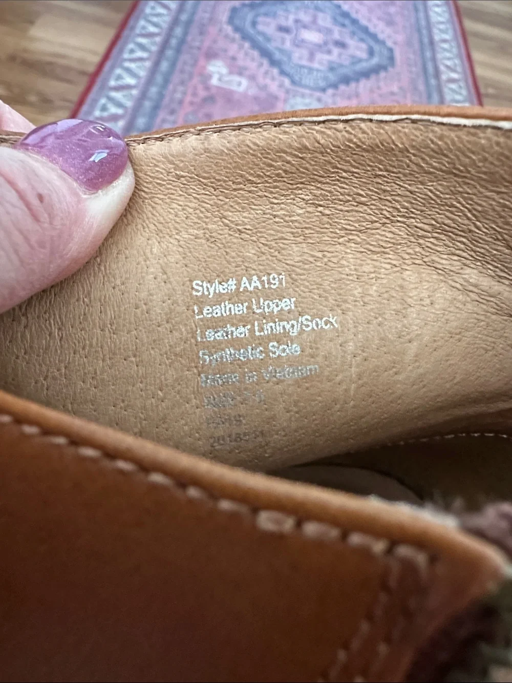 MADEWELL Flat Boot Leather Brown Cognac Minimalist Quiet Luxury Riding Boot‎ 7.5